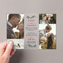 Search for married and merry invitations Red