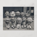 Search for halloween mask postcards Retro