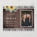 Search for lace save the dates Wood