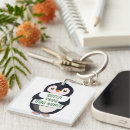 Search for cartoon penguin key rings Illustration