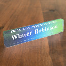 Search for rainbow name plates Minimalist