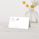 Search for folded wedding place cards Heart
