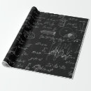 Search for math wrapping paper Black
