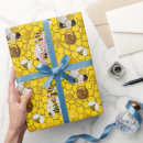 Search for bumble bee wrapping paper Modern