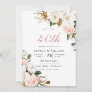 Search for magnolia flower invitations White