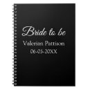 Search for bridesmaid notebooks Bride to be