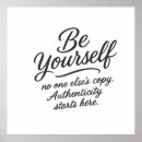 Search for confidence posters Be yourself