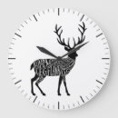 Search for deer stag clocks Animal