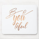 Search for be yourself mouse mats Typography