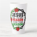 Search for jesus reason for the season mugs Red and green
