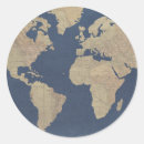 Search for gold world map stickers Navy blue