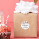 Search for watercolor flowers thank you stickers Calligraphy