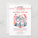 Search for cat wedding invitations Feline