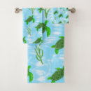 Search for sea turtle bath towels Aqua blue