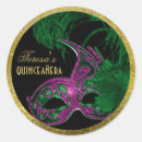 Search for masquerade masks stickers Quinceañera