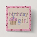 Search for female birthday badges Girl