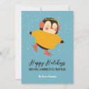 Search for penguin ice skating postcards Funny