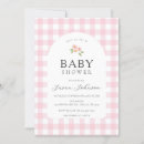 Search for buffalo check baby shower invitations White