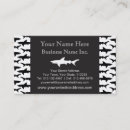 Search for shark business cards Scuba diver