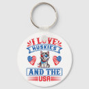 Search for siberian husky lover key rings Weimaraner