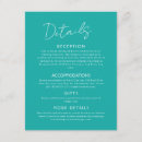 Search for turquoise 4x5 invitations Blue