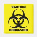 Search for biohazard magnets Danger