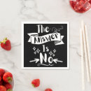 Search for funny quotes napkins White