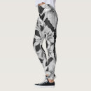 Search for black and white flowers leggings Workout