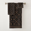 Search for ethnic bathroom accessories Tribal pattern