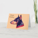 Search for doberman birthday cards Pinscher