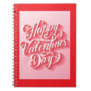 Search for happy valentines day notebooks Pink