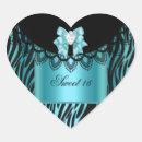Search for zebra hearts stickers Sweet 16