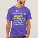 Search for funny mental health tshirts Psychologist