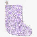 Search for lilac christmas stockings Pattern