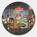 Search for dogs playing poker stickers A friend in need