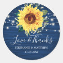 Search for navy and yellow wedding stickers Botanical
