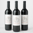 Search for bridal shower wine labels Chic