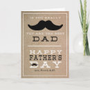 Search for funny mustache fathers day cards Happy father's day