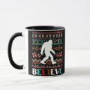 Search for bigfoot sasquatch yeti mugs Santa claus
