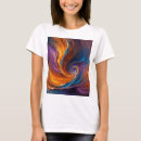 Search for abstract womens tshirts Orange