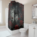 Search for black and red rose bathroom accessories Gothic