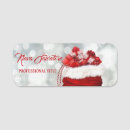 Search for santa name tags Red