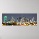 Search for dallas skyline posters Night