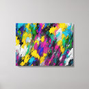 Search for abstract paint splash canvas prints Colourful