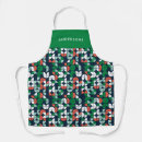 Search for red and green aprons Modern