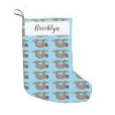 Search for cute sloth christmas stockings illustration