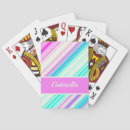 Search for stripe playing cards Monograms