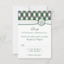 Search for golf rsvp cards Green