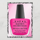 Search for nail party invitations Spa