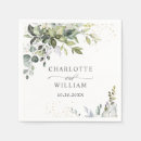 Search for eucalyptus wedding napkins Greenery